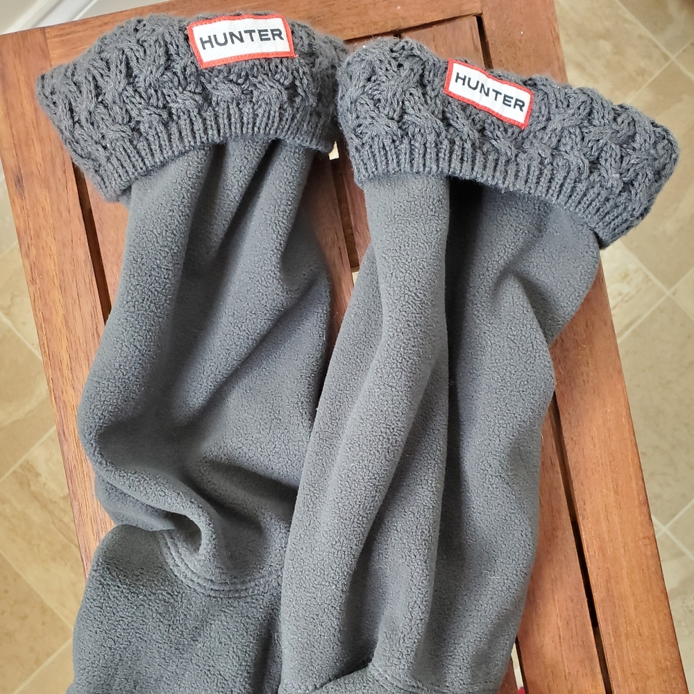 Gray Hunter Boot inserts size medium 5-7